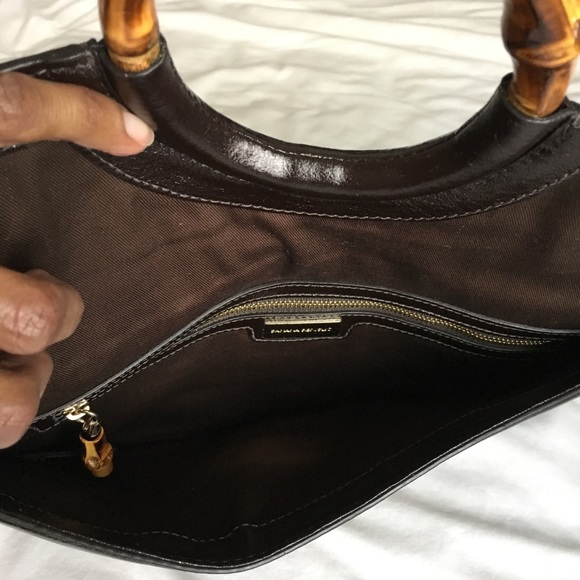 Banana Republic camel print leather clutch - Picture 6 of 8